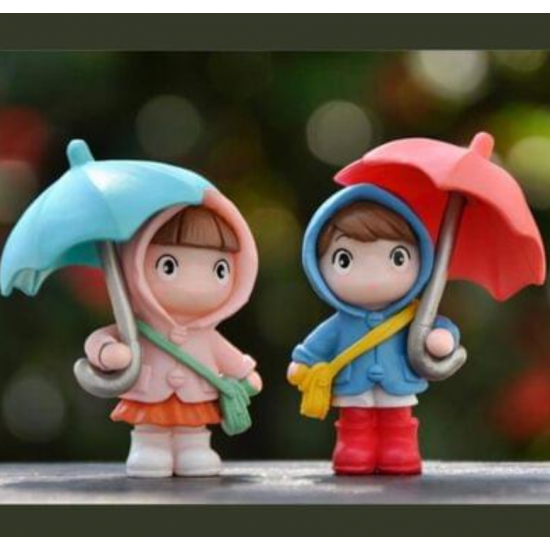 kids With Umbrella
